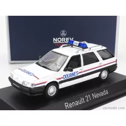 RENAULT  R21 NEVADA SW STATION WAGON DOUANES 1993  WHITE