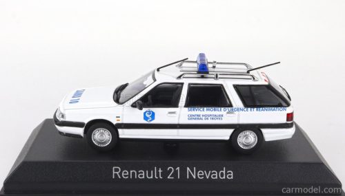 RENAULT  R21 NEVADA SW STATION WAGON SAMU AMBULANCE 1991  WHITE