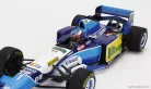 BENETTON  F1  B195 TEAM MILD SEVEN RENAULT N 1 WORLD CHAMPION WINNER PACIFIC GP 1995 MICHAEL SCHUMACHER  BLUE YELLOW