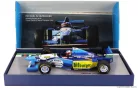 BENETTON  F1  B195 TEAM MILD SEVEN RENAULT N 1 WORLD CHAMPION WINNER PACIFIC GP 1995 MICHAEL SCHUMACHER  BLUE YELLOW