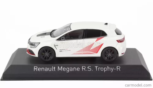 RENAULT  MEGANE RS TROPHY-R RECORD NURBURGRING VERSION 2019  WHITE RED