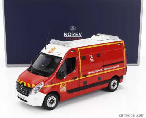 RENAULT MASTER VAN VSAV SAPEURS POMPIERS 2014