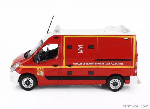 RENAULT MASTER VAN VSAV SAPEURS POMPIERS 2014