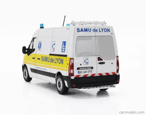 RENAULT MASTER VAN SAMU DE LYON AMBULANCE 2014