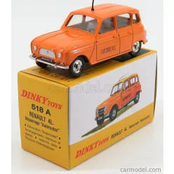 RENAULT  R4L DEPANNAGE AUTOROUTES 1965  ORANGE