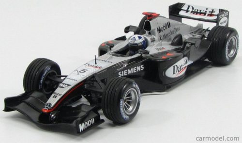 McLAREN  F1  MP4/19 N 5 SEASON 2004 DAVID COULTHARD  BLACK SILVER