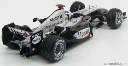 McLAREN  F1  MP4/19 N 5 SEASON 2004 DAVID COULTHARD  BLACK SILVER