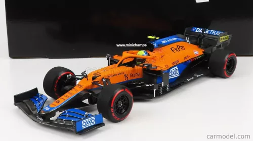 McLAREN  F1  MCL35L MERCEDES M12 EQ POWER+ TEAM MCLAREN N 4 POLE POSITION SOTCHI RUSSIAN GP 2021 LANDO NORRIS
