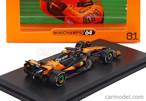 McLAREN  F1  MCL39 TEAM MCLAREN N 81 WINNER CHINA GP 2025 OSCAR PIASTRI  ORANGE BLACK