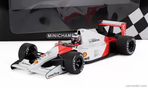 McLaren  F1  MP4/6 HONDA N 2 SEASON 1991 GERARD BERGER  WHITE RED