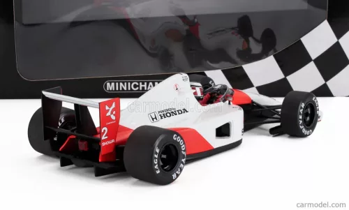 McLaren  F1  MP4/6 HONDA N 2 SEASON 1991 GERARD BERGER  WHITE RED