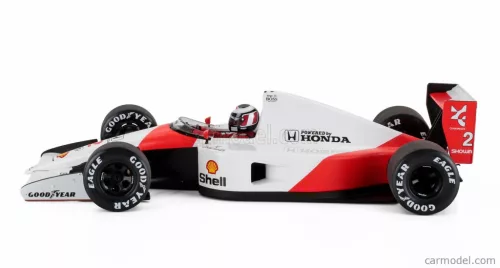 McLaren  F1  MP4/6 HONDA N 2 SEASON 1991 GERARD BERGER  WHITE RED