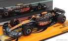 McLAREN  F1  MCL36 MERCEDES TEAM MCLAREN N 28 TEST ABU DHABI 2022 OSCAR PIASTRI  ORANGE BLACK