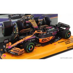   McLAREN  F1  MCL36 MERCEDES TEAM MCLAREN N 3 5th SINGAPORE GP 2022 DANIEL RICCIARDO  ORANGE BLACK FUCSIA