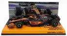 McLAREN  F1  MCL36 MERCEDES TEAM MCLAREN N 3 5th SINGAPORE GP 2022 DANIEL RICCIARDO  ORANGE BLACK FUCSIA
