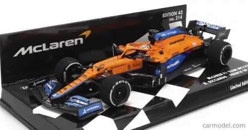 McLAREN  F1  MCL35L MERCEDES M12 EQ POWER+ TEAM MCLAREN N 3 FRENCH GP 2021 DANIEL RICCIARDO