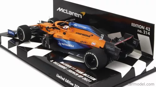McLAREN  F1  MCL35L MERCEDES M12 EQ POWER+ TEAM MCLAREN N 3 FRENCH GP 2021 DANIEL RICCIARDO
