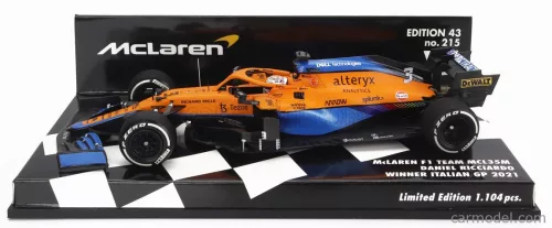 McLAREN  F1  MCL35L MERCEDES M12 EQ POWER+ TEAM MCLAREN N 3 WINNER ITALY GP 2021 DANIEL RICCIARDO