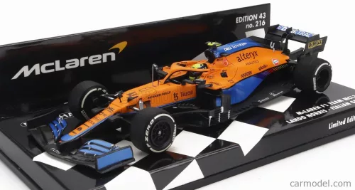 McLAREN  F1  MCL35L MERCEDES M12 EQ POWER+ TEAM MCLAREN N 4 2nd ITALY GP 2021 LANDO NORRIS