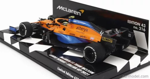 McLAREN  F1  MCL35L MERCEDES M12 EQ POWER+ TEAM MCLAREN N 4 2nd ITALY GP 2021 LANDO NORRIS