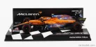 McLAREN  F1  MCL35L TEAM MCLAREN N 4 7th ABU DHABI GP 2021 LANDO NORRIS  ORANGE LIGHT BLUE