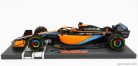 McLAREN  F1  MCL36 MERCEDES TEAM MCLAREN N 3 BAHRAIN GP 2022 DANIEL RICCIARDO  ORANGE LIGHT BLUE