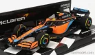 McLAREN  F1  MCL36 MERCEDES TEAM MCLAREN N 4 BAHRAIN GP 2022 LANDO NORRIS  ORANGE LIGHT BLUE