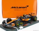 McLAREN  F1  MCL60 TEAM McLAREN N 4 2nd HUNGARIAN GP 2023 LANDO NORRIS  ORANGE BLUE BLACK