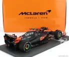 McLAREN  F1  MCL60 TEAM McLAREN N 4 2nd SINGAPORE GP 2023 LANDO NORRIS  ORANGE BLUE BLACK