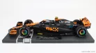 McLAREN  F1  MCL60 TEAM McLAREN N 4 2nd SINGAPORE GP 2023 LANDO NORRIS  ORANGE BLUE BLACK