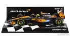 McLAREN  F1  MCL60 TEAM McLAREN N 4 2nd HUNGARIAN GP 2023 LANDO NORRIS  WHITE ORANGE BLACK