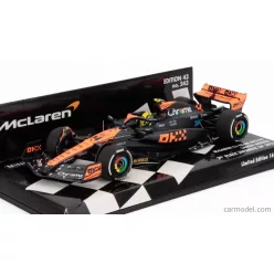   McLAREN  F1  MCL60 TEAM McLAREN N 4 2nd JAPAN GP 2023 LANDO NORRIS  WHITE ORANGE BLACK
