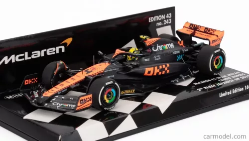 McLAREN  F1  MCL60 TEAM McLAREN N 4 2nd JAPAN GP 2023 LANDO NORRIS  WHITE ORANGE BLACK