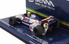 TOLEMAN  F1  TG183B HART N 19 BRAZILIAN GP DIRTY VERSION 1984 AYRTON SENNA  WHITE BLUE RED