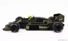 LOTUS  F1  98T RENAULT TURBO N 12 SEASON DIRTY VERSION 1986 AYRTON SENNA  BLACK GOLD