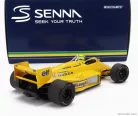 LOTUS  F1  HONDA 99T N 12 WINNER MONACO GP DIRTY VERSION 1987 AYRTON SENNA - FIRST VICTORY F1 MONACO GP  YELLOW