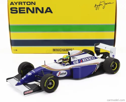 WILLIAMS  F1  FW16 TEAM ROTHMANS RENAULT N 2 SAN MARINO ITALY GP 1994 AYRTON SENNA  BLUE WHITE