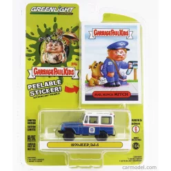 JEEP  DJ-5 MAIL MUNCH MITCH 1970  BLUE WHITE