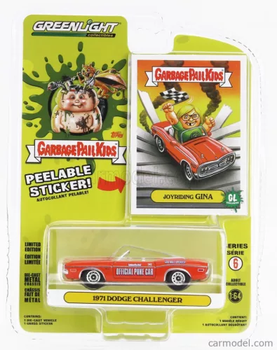 DODGE  CHALLENGER CABRIOLET OFFICAL PACE CAR 55th INDIANAPOLIS 500 MILE RACE 1971  RED