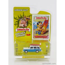   VOLKSWAGEN  TYPE 3 SQUAREBACK 1961 WITH SURFBOARD - GARBAGE PAIL KIDS  BLUE
