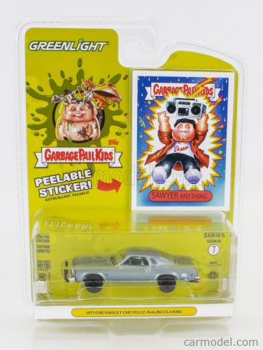CHEVROLET  CHEVELLE MALIBU CLASSIC COUPE 1977 - GARBAGE PAIL KIDS  POLISHED