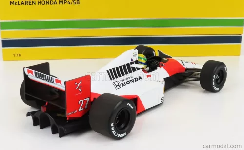 McLAREN F1 MP4/5B HONDA V10 TEAM MARLBORO N 27 AYRTON SENNA SEASON 1990 WORLD CHAMPION