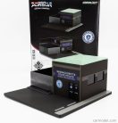 ACCESSORIES  SET OFFICINA GARAGE MECHANIC'S CORNER PURSUIT CENTRAL COMMAND MASSACHUSETTS HIGHWAY PATROL STATION  BROWN GREEN