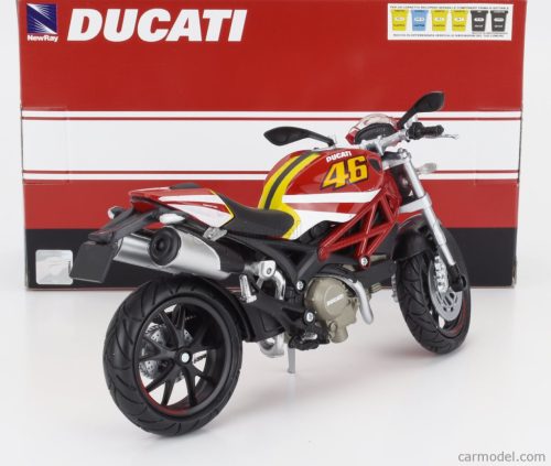 DUCATI  MONSTER 796 N 46 2011  RED WHITE YELLOW