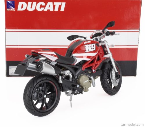 DUCATI  MONSTER 796 N 69 2011  RED WHITE YELLOW