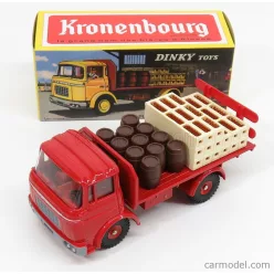   BERLIET  GAK TRUCK - BEER KRONENBOURG - PLATEAU BRASSEUR - BIRRA - 1970  RED