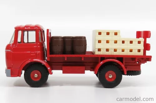 BERLIET  GAK TRUCK - BEER KRONENBOURG - PLATEAU BRASSEUR - BIRRA - 1970  RED