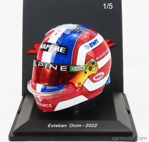 BELL SISAK  F1  CASCO SISAK RENAULT A522 TEAM ALPINE BWT N 31 SEASON 2022 ESTEBAN OCON