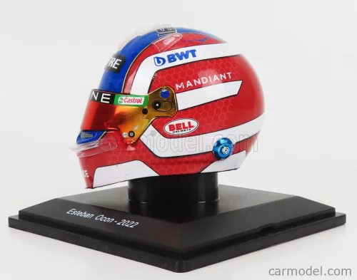 BELL SISAK  F1  CASCO SISAK RENAULT A522 TEAM ALPINE BWT N 31 SEASON 2022 ESTEBAN OCON