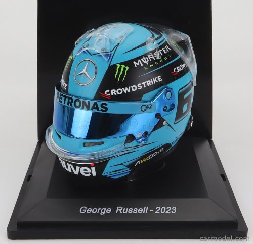 BELL SISAK  F1  CASCO SISAK W14 TEAM MERCEDES-AMG PETRONAS FORMULA ONE N 63 SEASON 2023 GEORGE RUSSEL